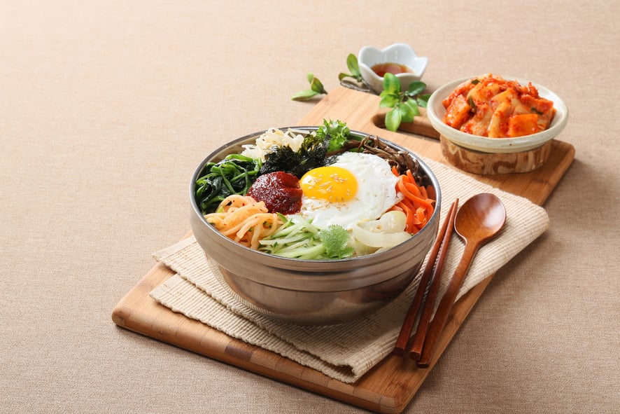 Delicious Healthy Bibimbap Bowl